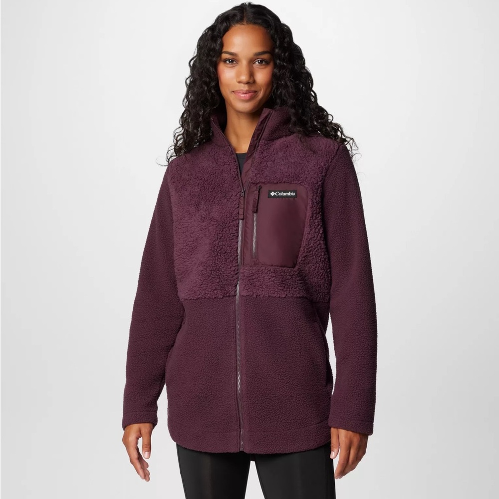 Women's Columbia Lodge™ Sherpa Full Zip Fleece Jacket